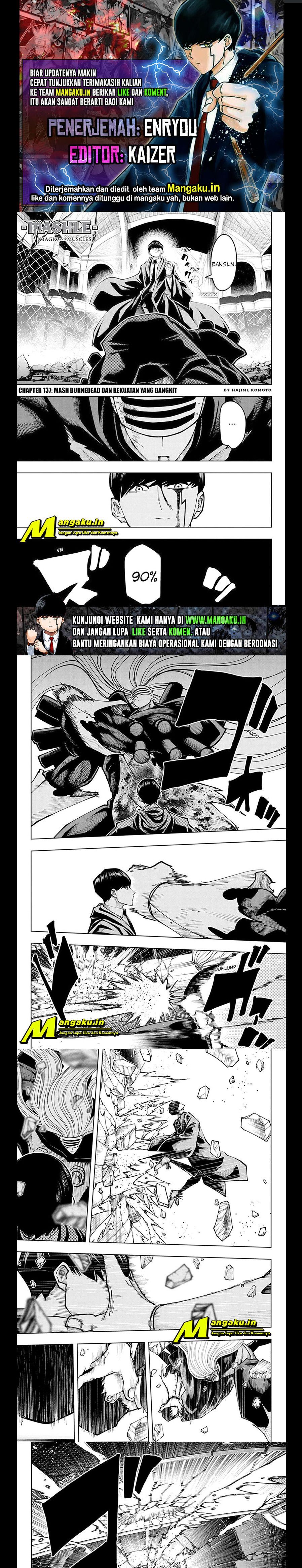 Mashle: Magic and Muscles chapter 137